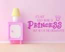 It's not Easy Quotes It's not Easy Quotes Wall Art Stickers